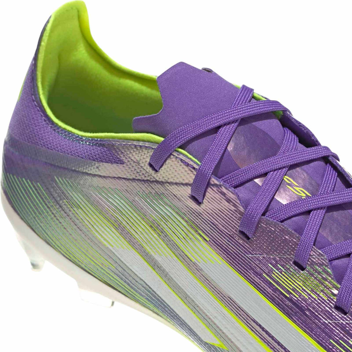 adidas F50 Pro Adults Lightweight Firm Ground Football Boots Close-Up Back View