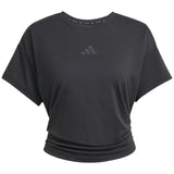 adidas Power Womens Short Sleeved Boxy Training T-Shirt Front View