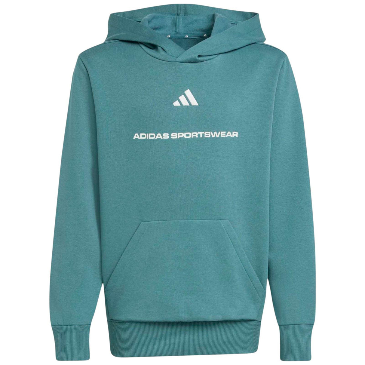 adidas B Fleece Hood Green