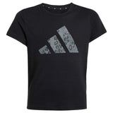 adidas Girls Animal Big Logo Single Jersey Kids T-Shirt