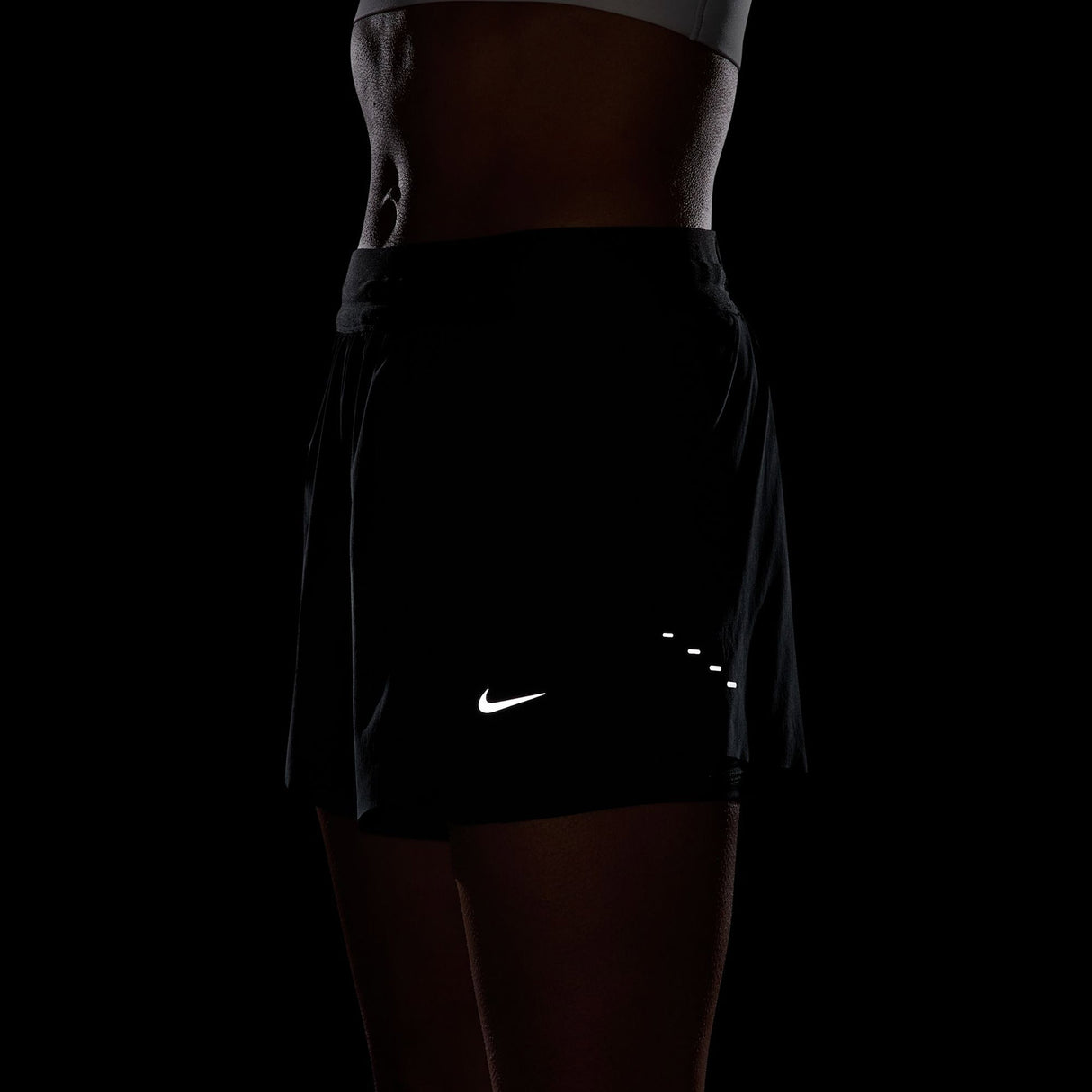Nike Swift Womens Dri-FIT Mid-Rise 2-in-1 Running Shorts