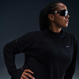 Nike Swift Womens Dri-FIT UV Half-Zip Running Top (Plus Size)