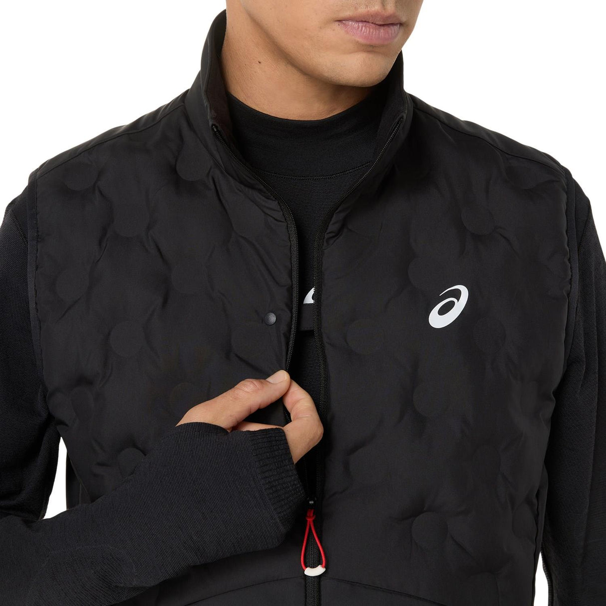 Asics Road Winter Mens Vest Black