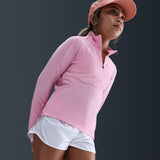 Nike Girls Dri-FIT Long-Sleeve Half-Zip Top