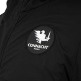 Macron Connacht Rugby 2025/26 Mens WaterProof Parka Jacket Close-Up Connacht Rugby Crest View