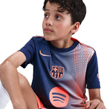 Nike FC Barcelona Academy Pro Third Big Kids Dri-FIT Soccer Pre-Match Top