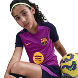 Nike FC Barcelona Strike Kids Dri-FIT Soccer Short-Sleeve Top