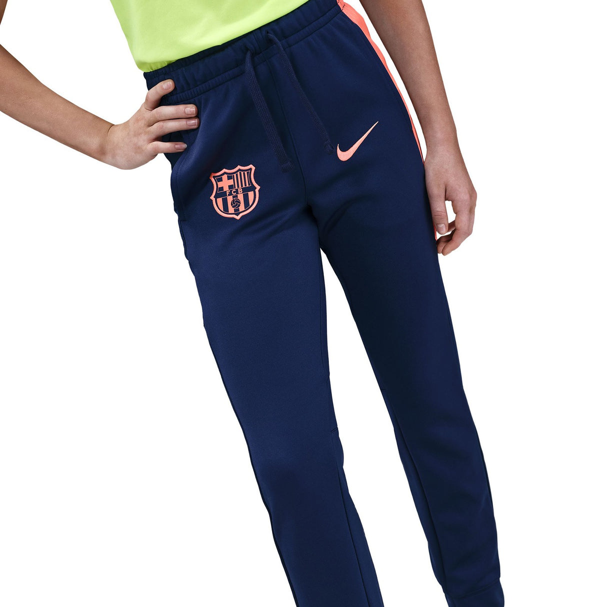 Nike FCB 25 3rd Kids Poly Tracksuit Navy