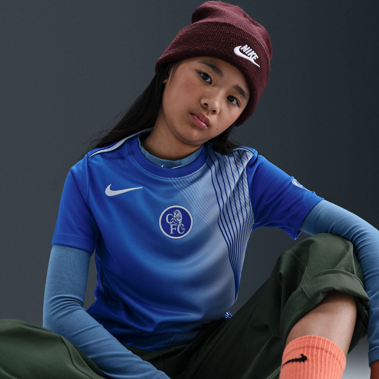 Nike CFC 25 Kids Third PM Jersey Blue