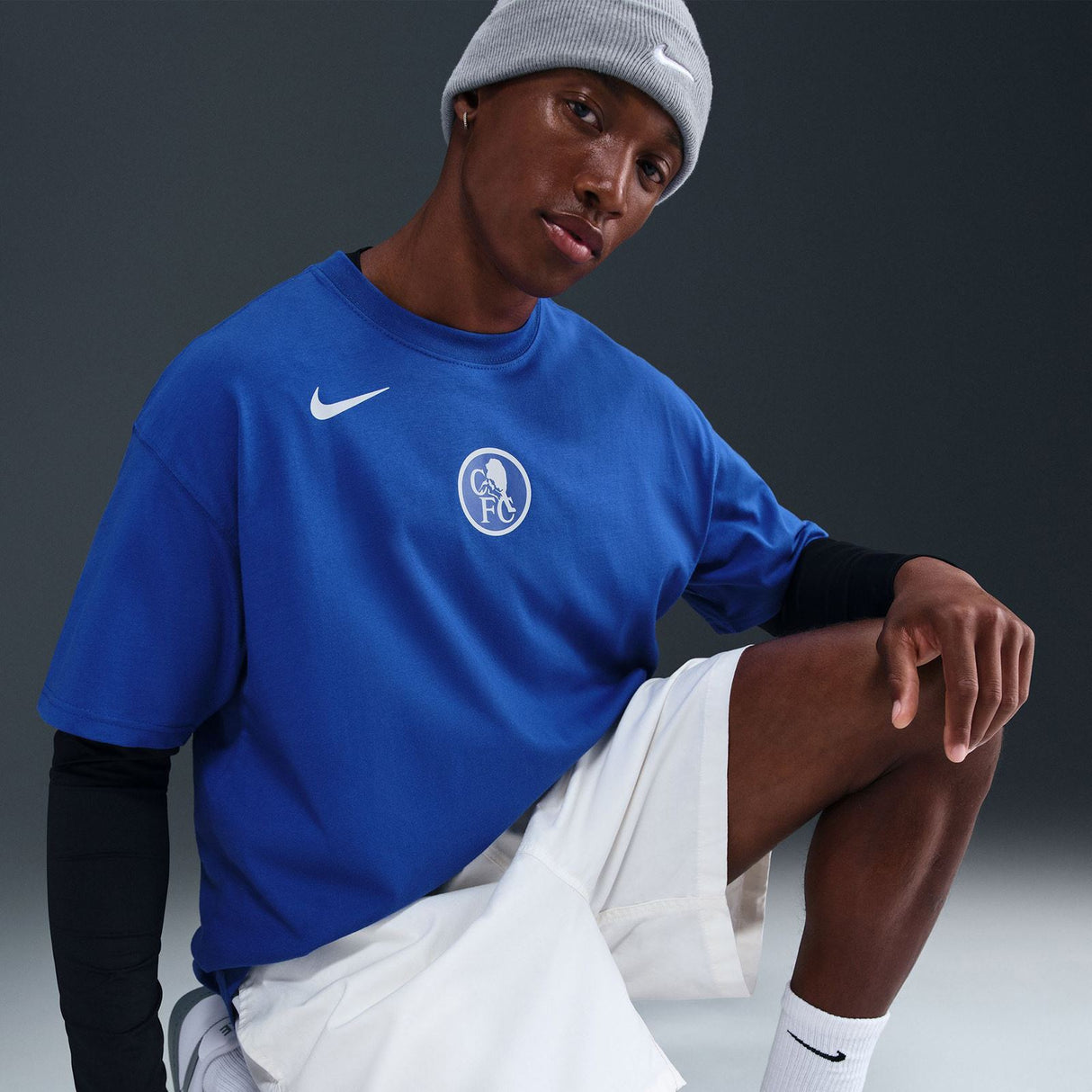 Nike CFC 25 M Nk T90 Remix Tee Blue
