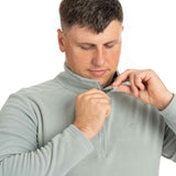 Energetics Amos Mens Mid Fleece Half Zip Sweatshirt