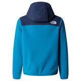TNF TEEN GLACIER FZ Boys Hoodie Blue