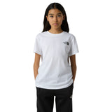 TNF TEEN BOX NSE SS Boys Tee White