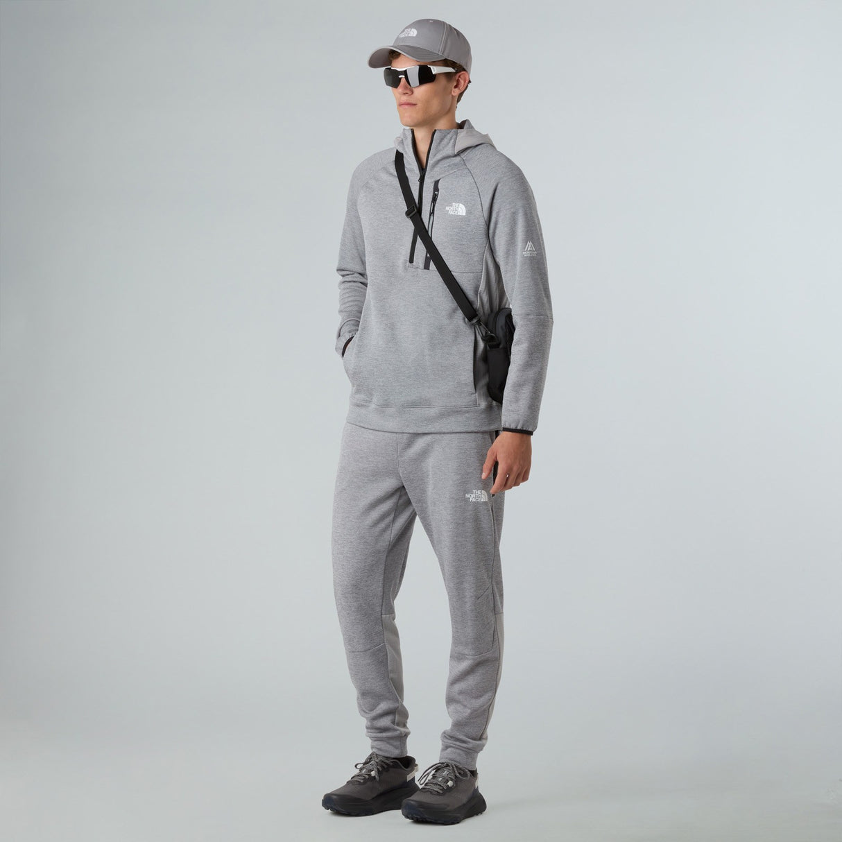 TNF MOUNTAIN ATHLT FLC Hoody Men QZ Grey
