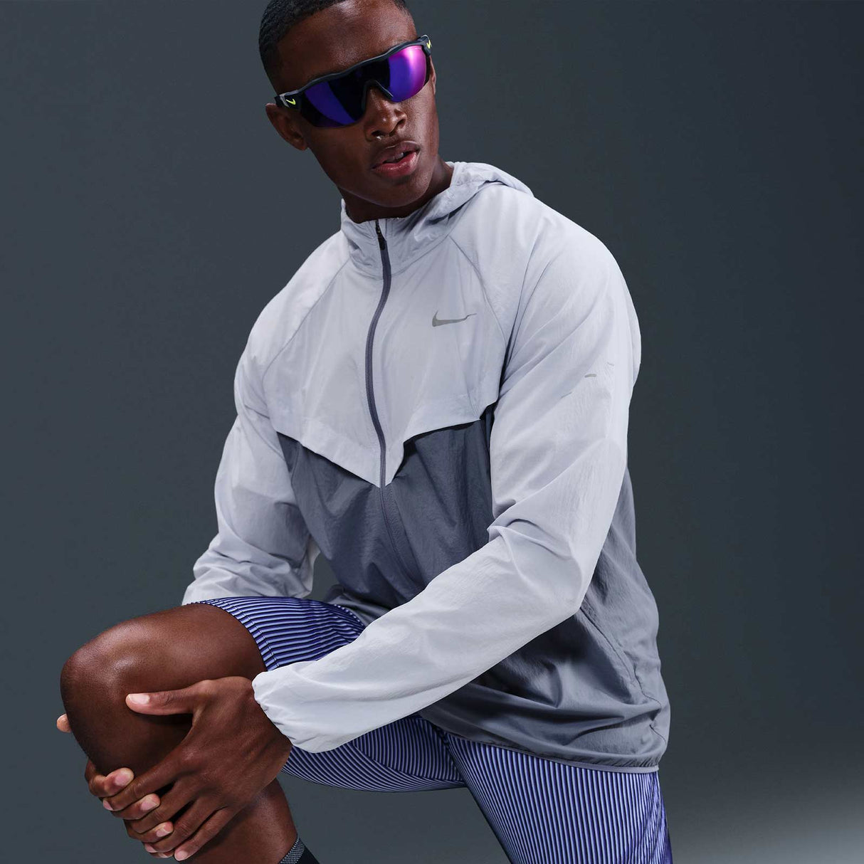 Nike Stride Mens Repel UV Running Jacket