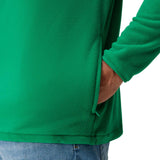 Canterbury IRFU Ireland Rugby Mens Half-Zip Retro Fleece Top