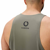 Canterbury IRE POLY TRNG SINGLET Brown
