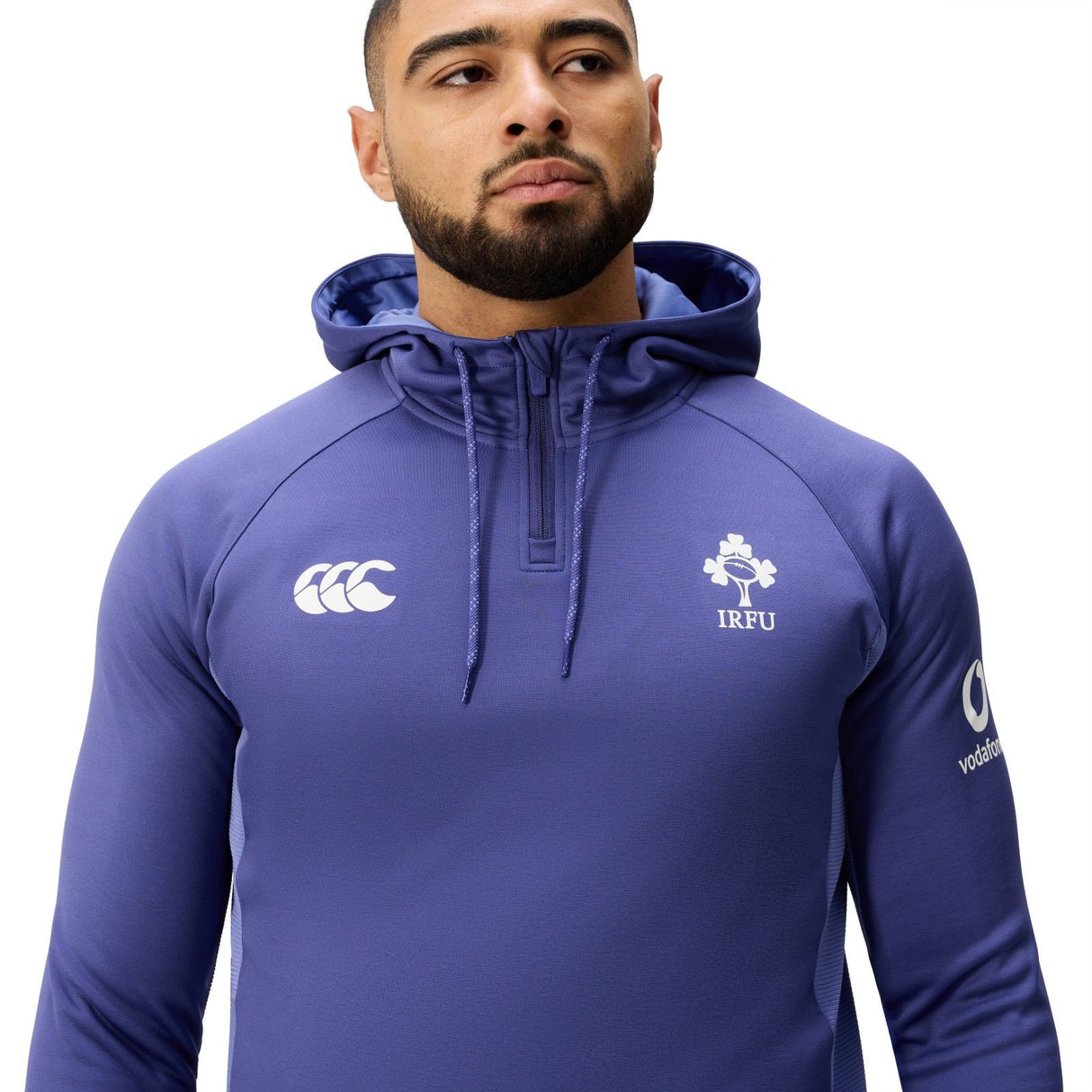 Canterbury IRE OH ZIP TRNG HOODY Blue