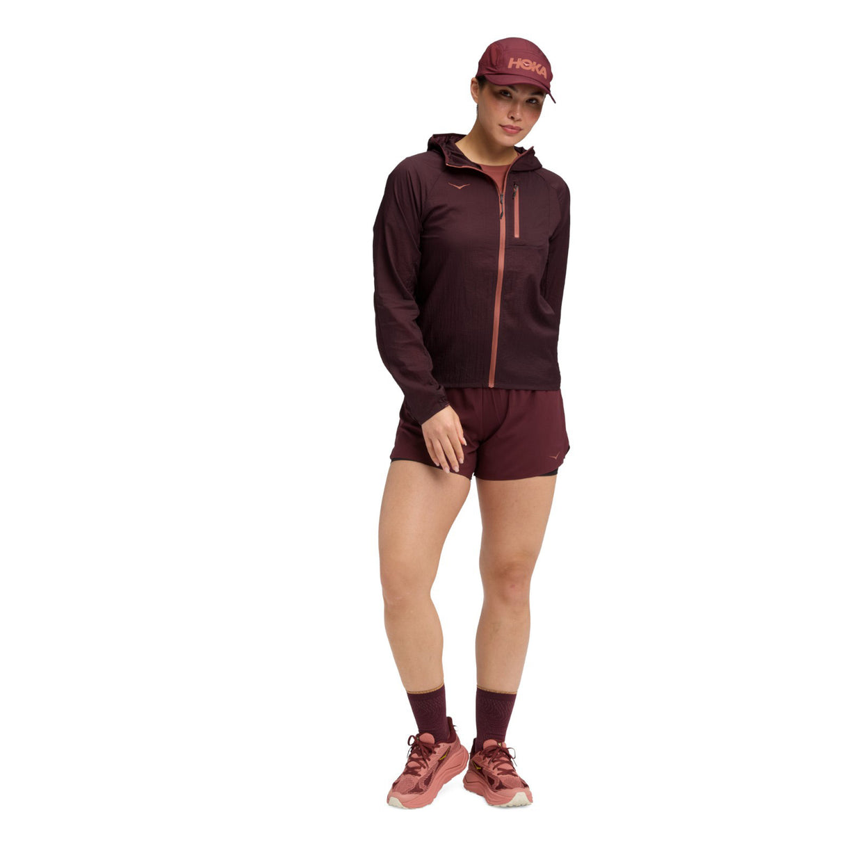 Hoka Skyflow Womens Jacket Red
