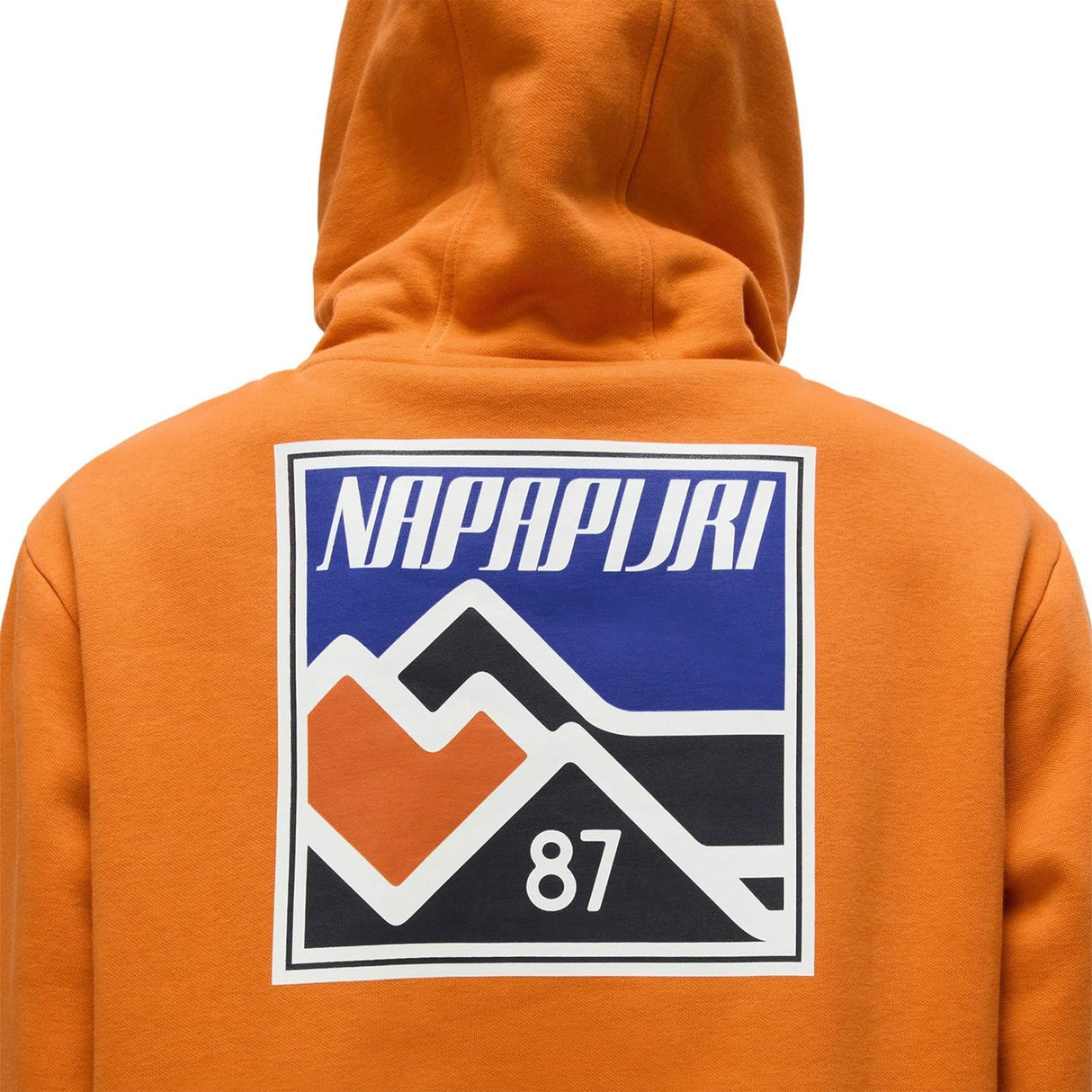 NAPAPIJRI B GUIDE Mens Hoodie Orange