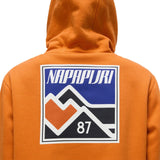 NAPAPIJRI B GUIDE Mens Hoodie Orange