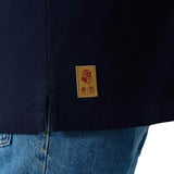 Canterbury British & Irish Lions Rugby The Classics Adults Jersey Model Close Up Waist Badge