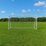 Rival 10ft x 6ft Outdoor PVC Football Goal Lifestyle Wide Shot View