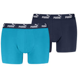 Puma Elements Mens Basic Boxers - 2-Pack