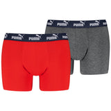 Puma Elements Mens Basic Boxers - 2-Pack