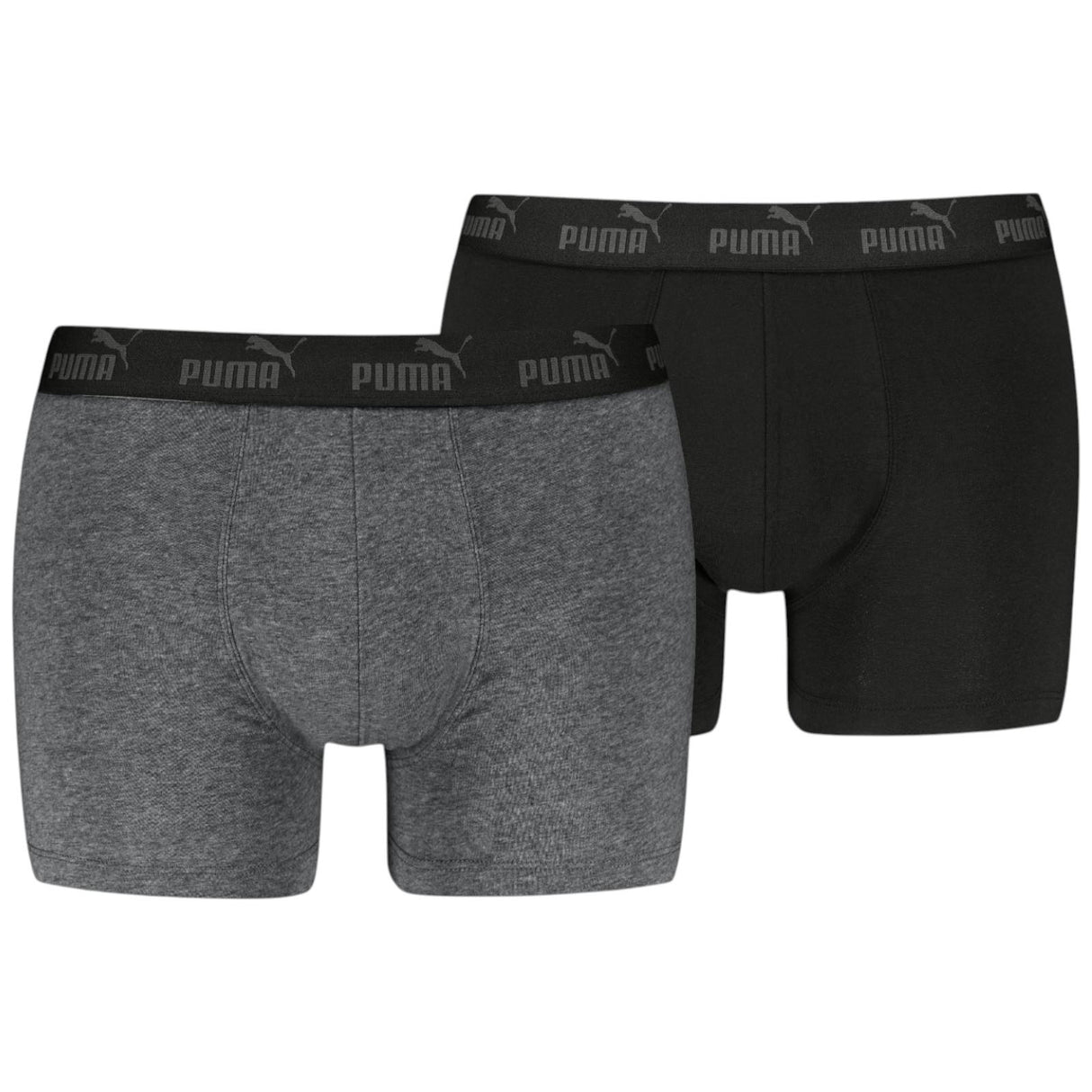 Puma Elements Mens Basic Boxers - 2-Pack