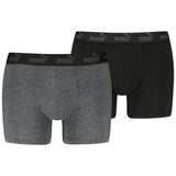 Puma Elements Mens Basic Boxers - 2-Pack
