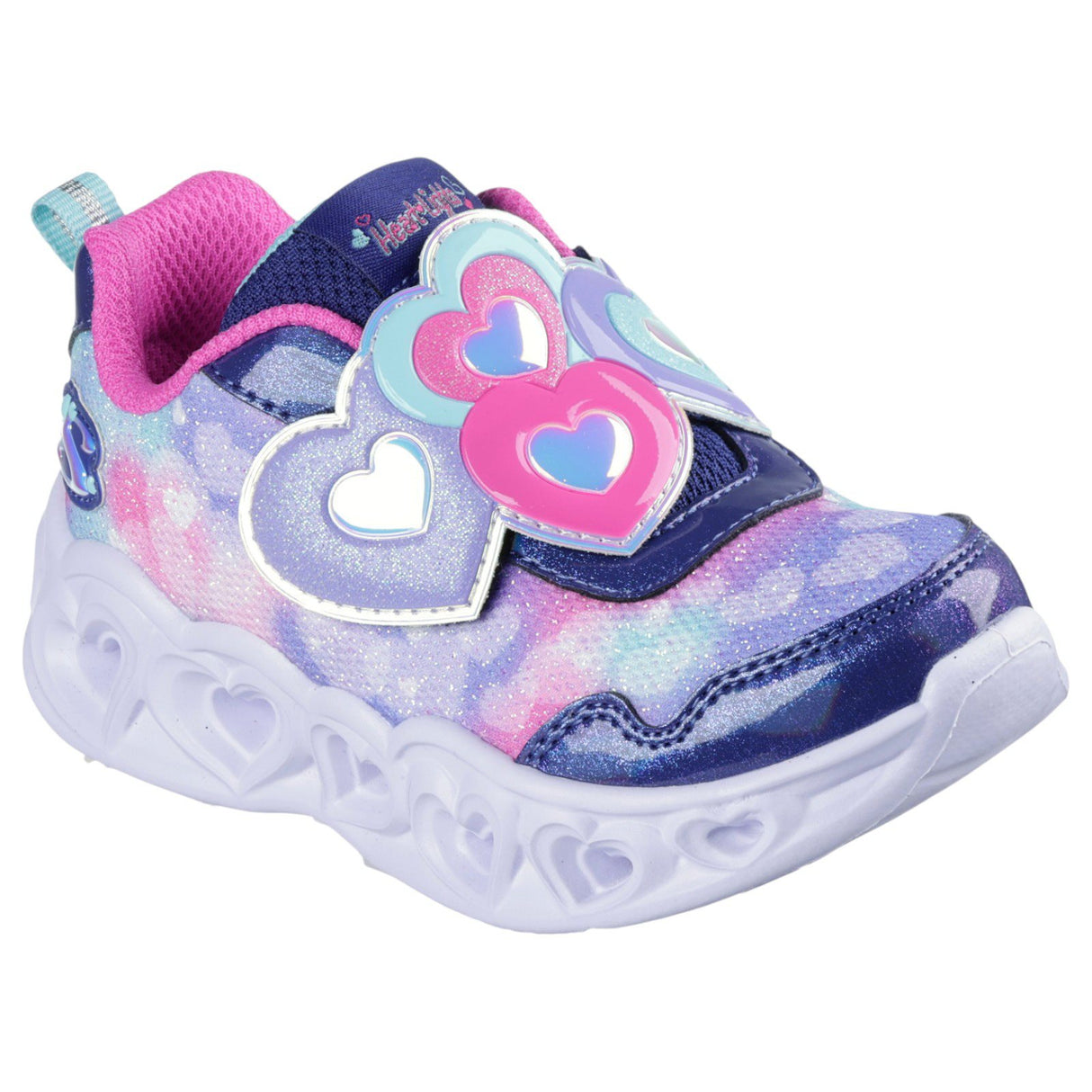 Skechers G Heart Lights Lovn Reflct Prpl