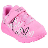 Skechers Girl X JGLDCRWN Uno Lite LV Pnk
