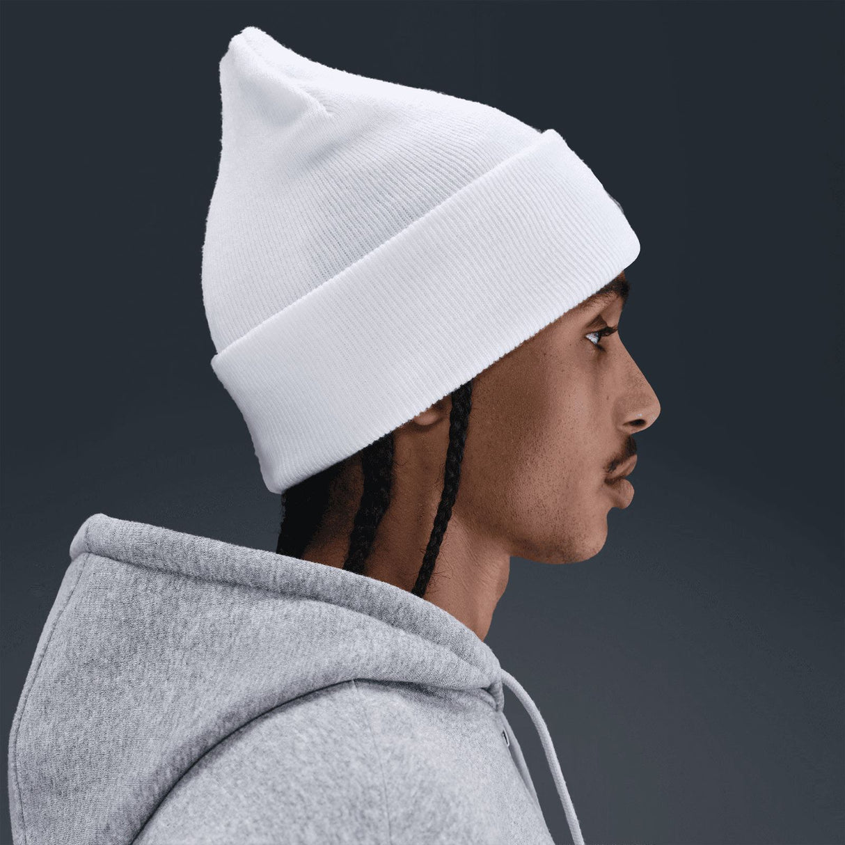 Nike Futura Unisex Beanie White