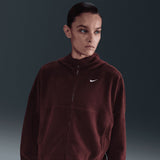 Nike Wmns ONE TF FZ TOP POLAR Maroon