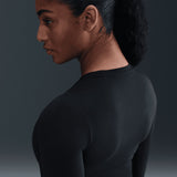 Nike Wmns ONE DF FTTD LS TOP Black