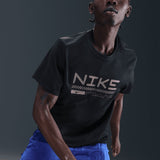Nike Mens WINTER MILER SS TOP Black