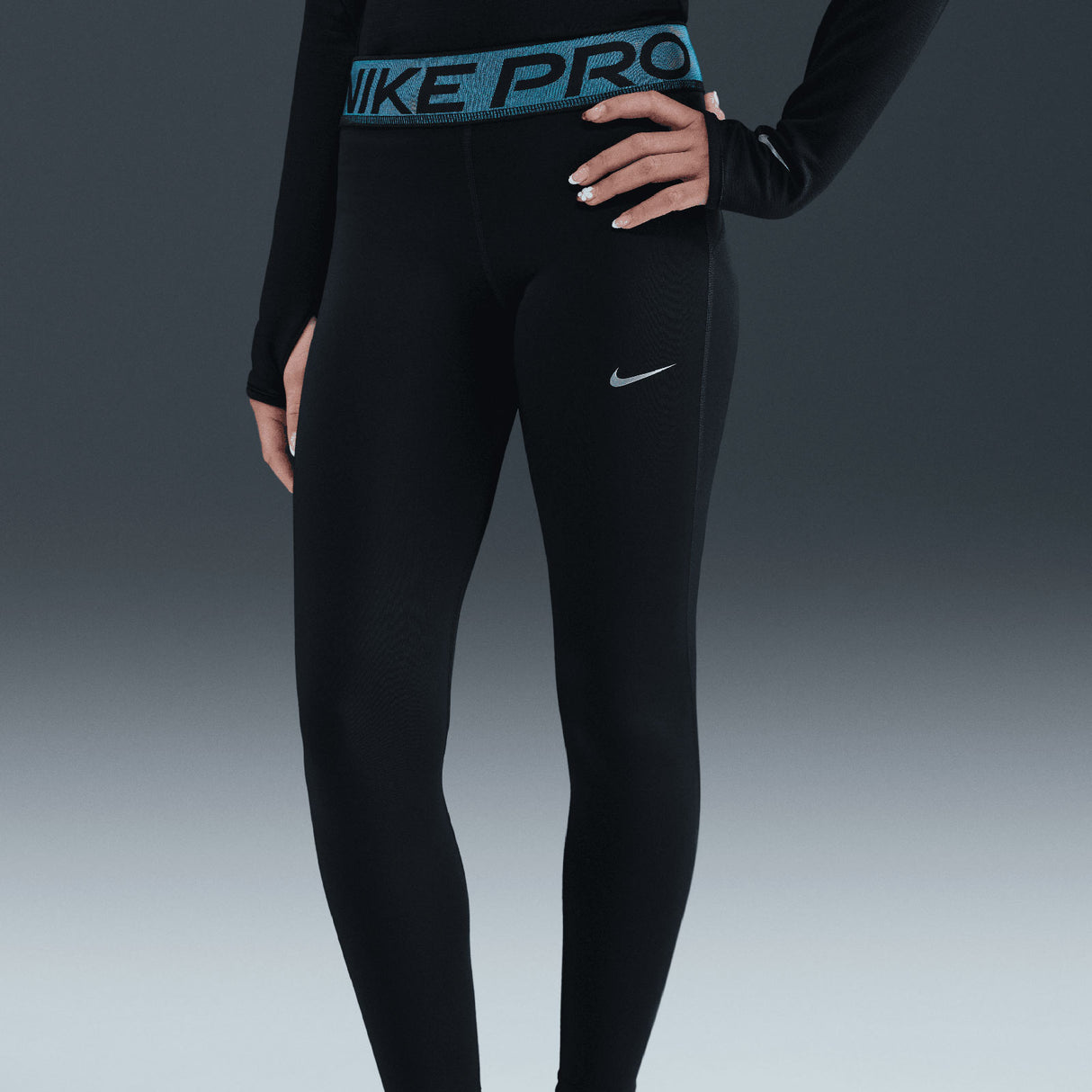 Nike Girls NP DF TIGHT SPORT PACK Black