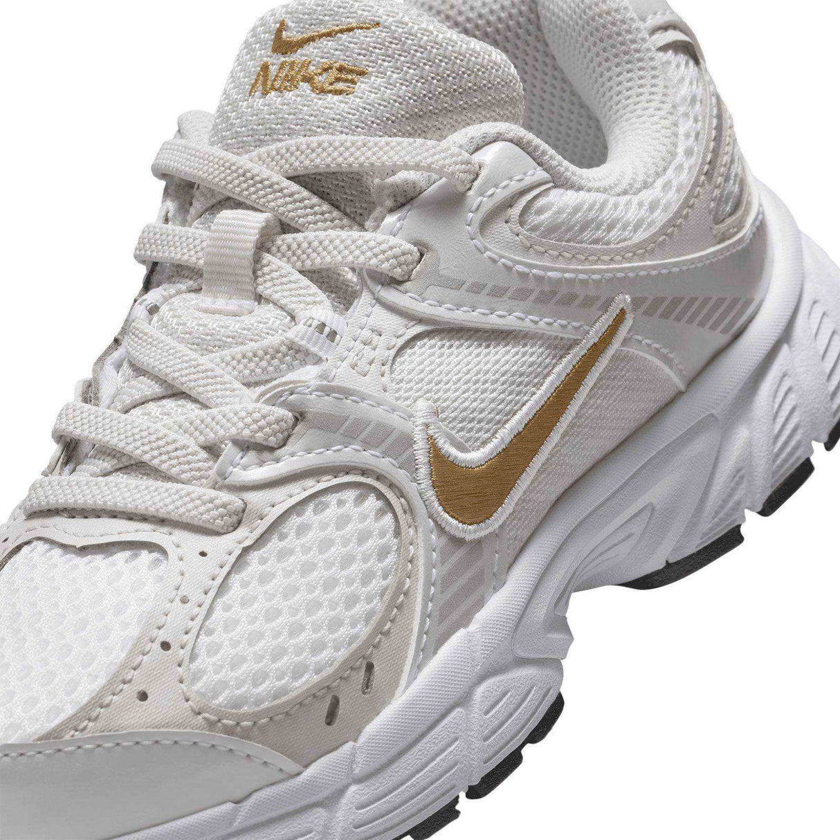 NIKE JNR V5 RNR WH/GOLD