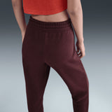 NIKE WMS NSW PHNX FLC MR PANT STD Maroon