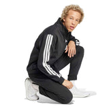adidas Mens 3S FL TT TrackSuit Black