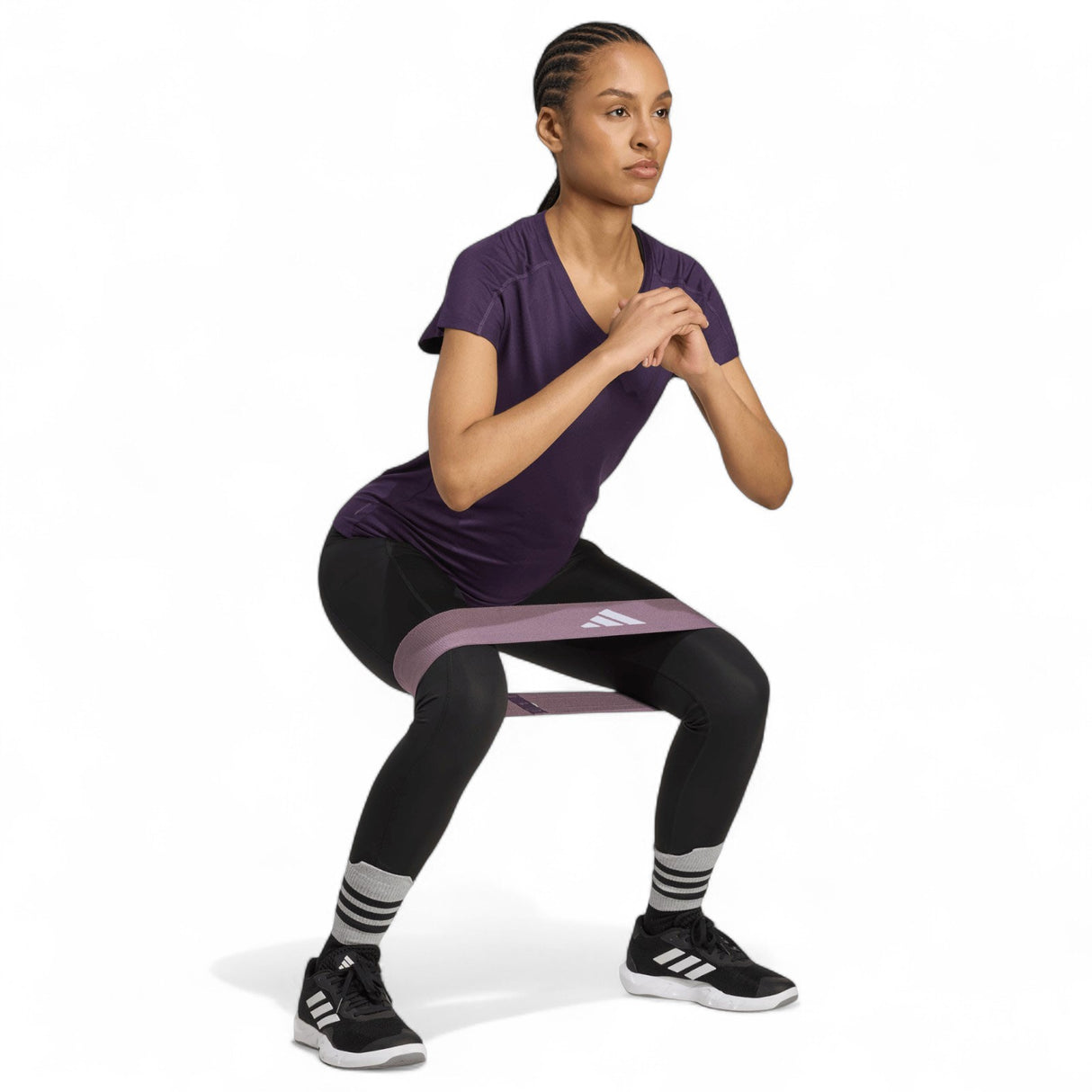 adidas Wmns E MIN Tee Purple