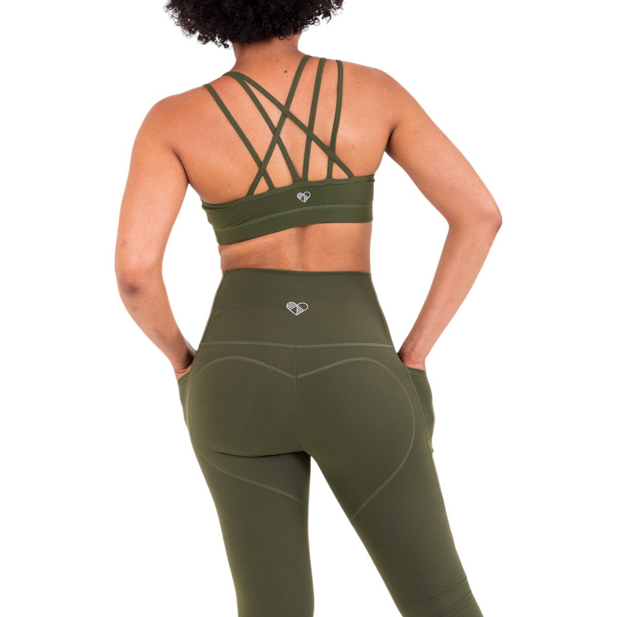 Peachylean Hero Womens Medium-Support Sports Bra