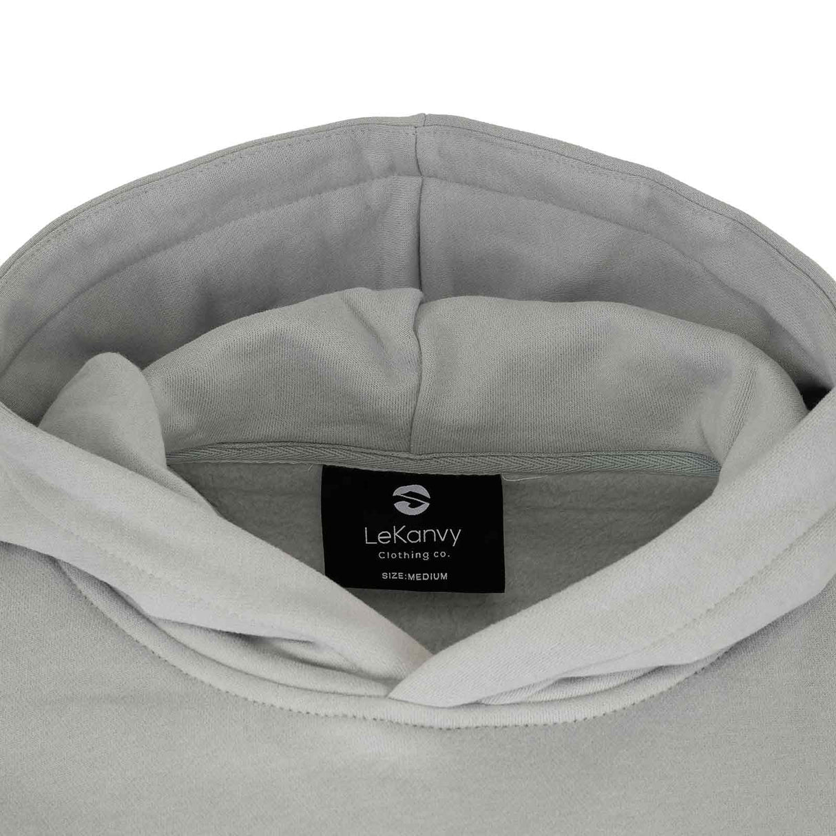 LeKanvy Everyday Pale Blue Flc Hoodie