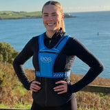 EOS Elite RainGuard Reflective Running Vest Model Front View