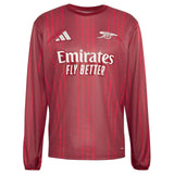 adidas AFC 25 PM Crew Top Maroon