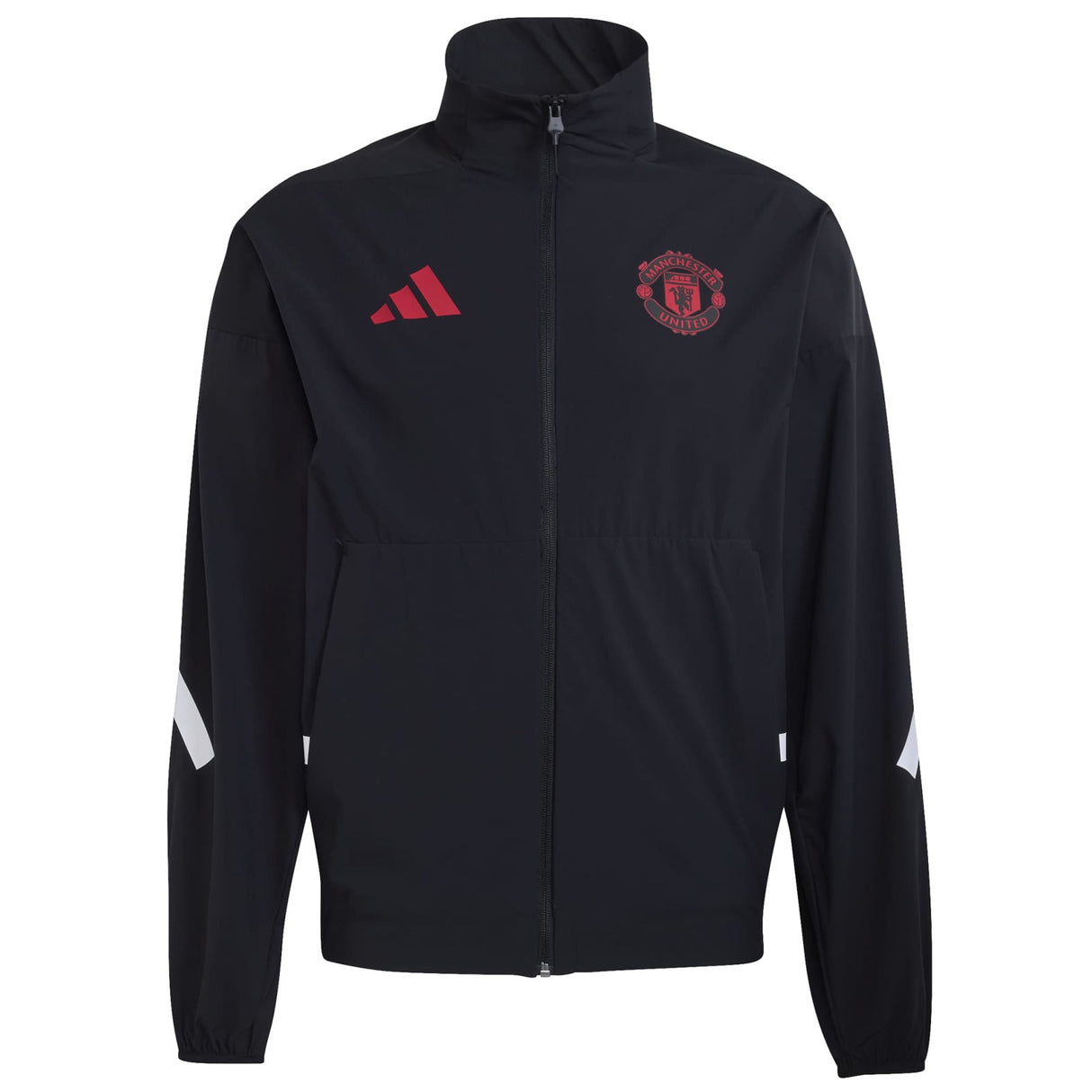 adidas MUFC 25 Anthem Jacket Black