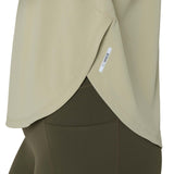 ASICS  WMS NAGINO RUN ADJUST HOODIE GRN