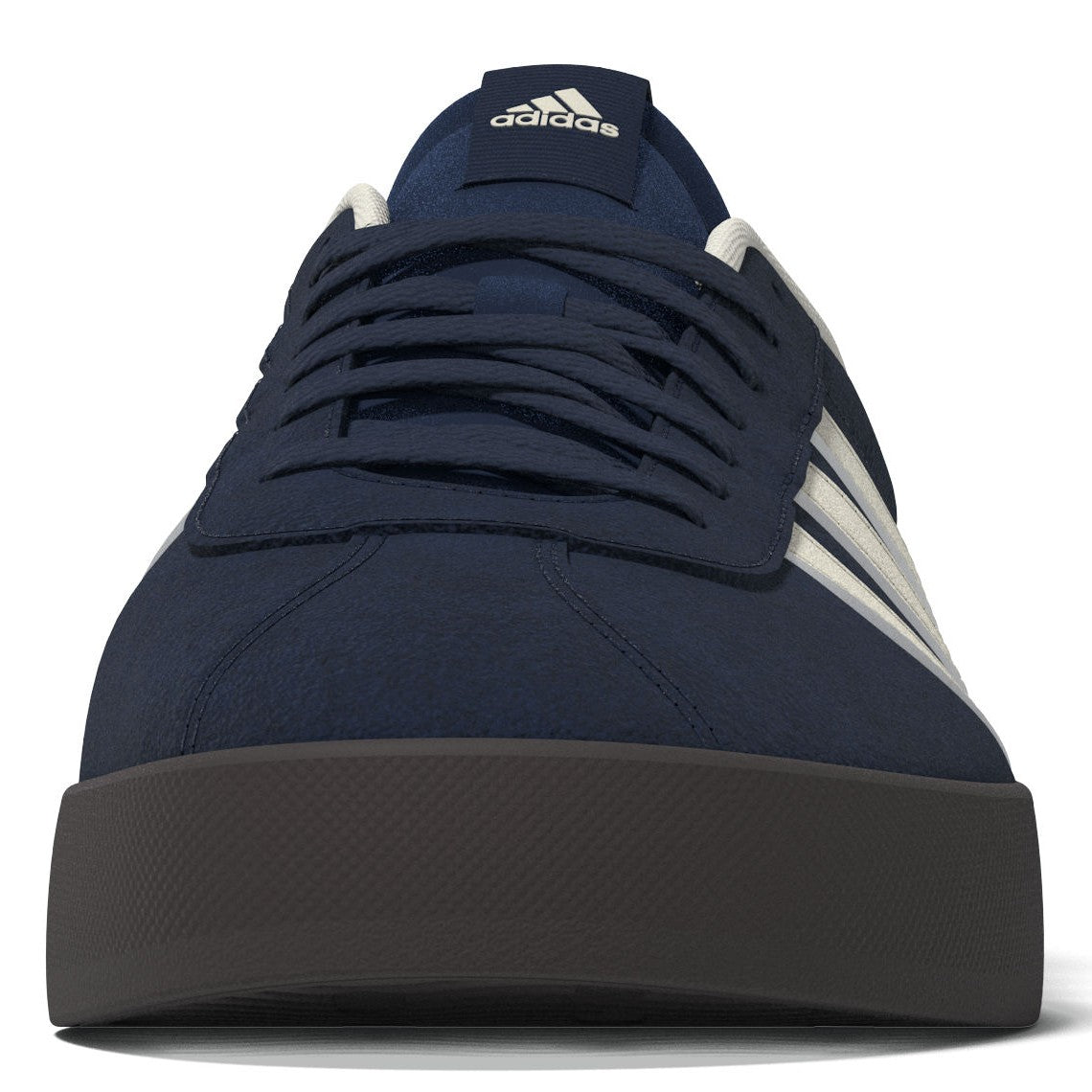 adidas VL Court 3.0 Mens Regular-Fit Leather Lace Trainer