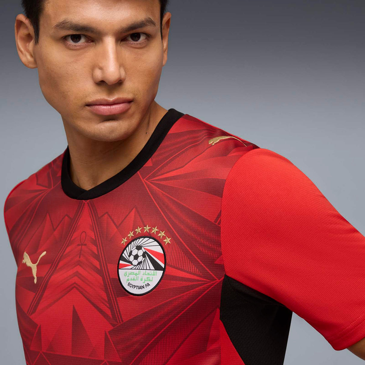 Puma Egypt Football World Cup 2026 Mens Home Jersey